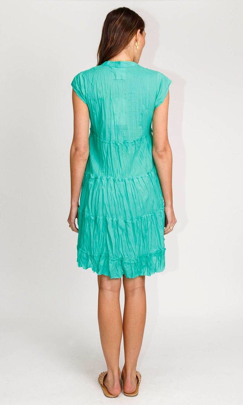 Cotton Tiered Dress Gwen, More Colours