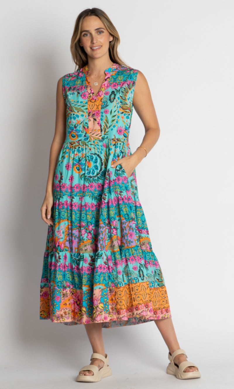 Cotton Midi Dress Ratana