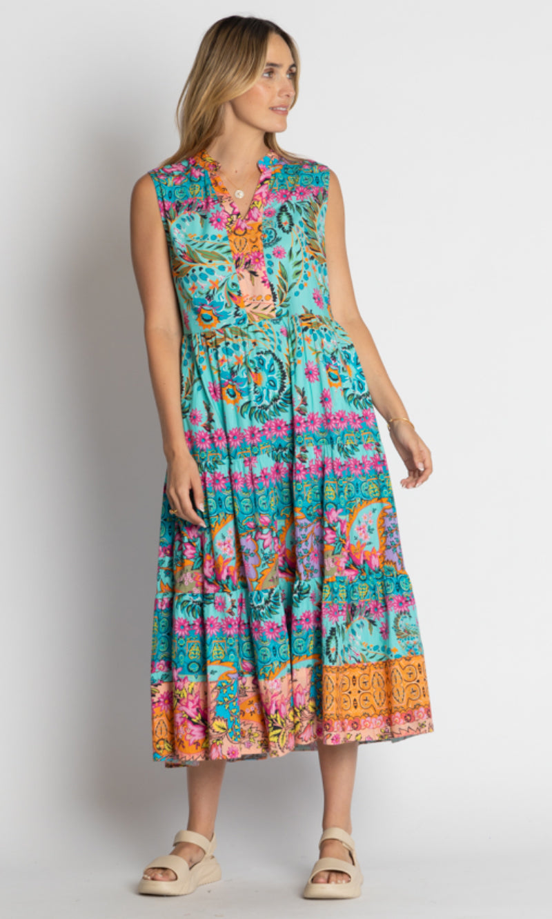 Cotton Midi Dress Ratana