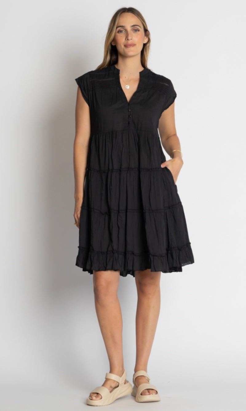 Cotton Tiered Dress Shayna, More Colours