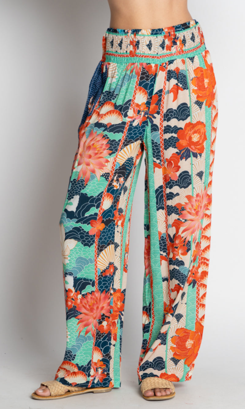 Rayon Modal Pant Wazuka Navy