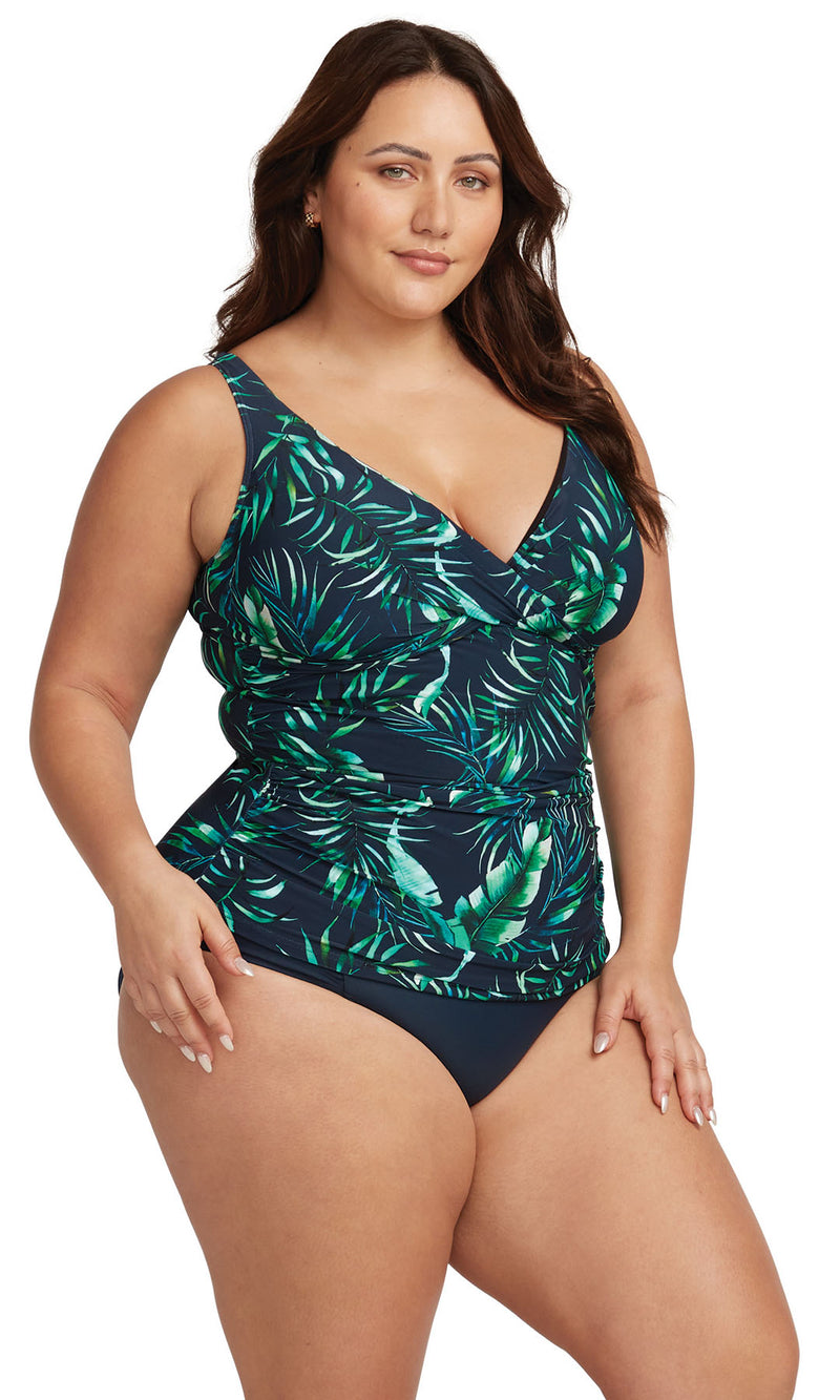 Palmspiration Delacroix Tankini Top, Fits D Cup to G Cup