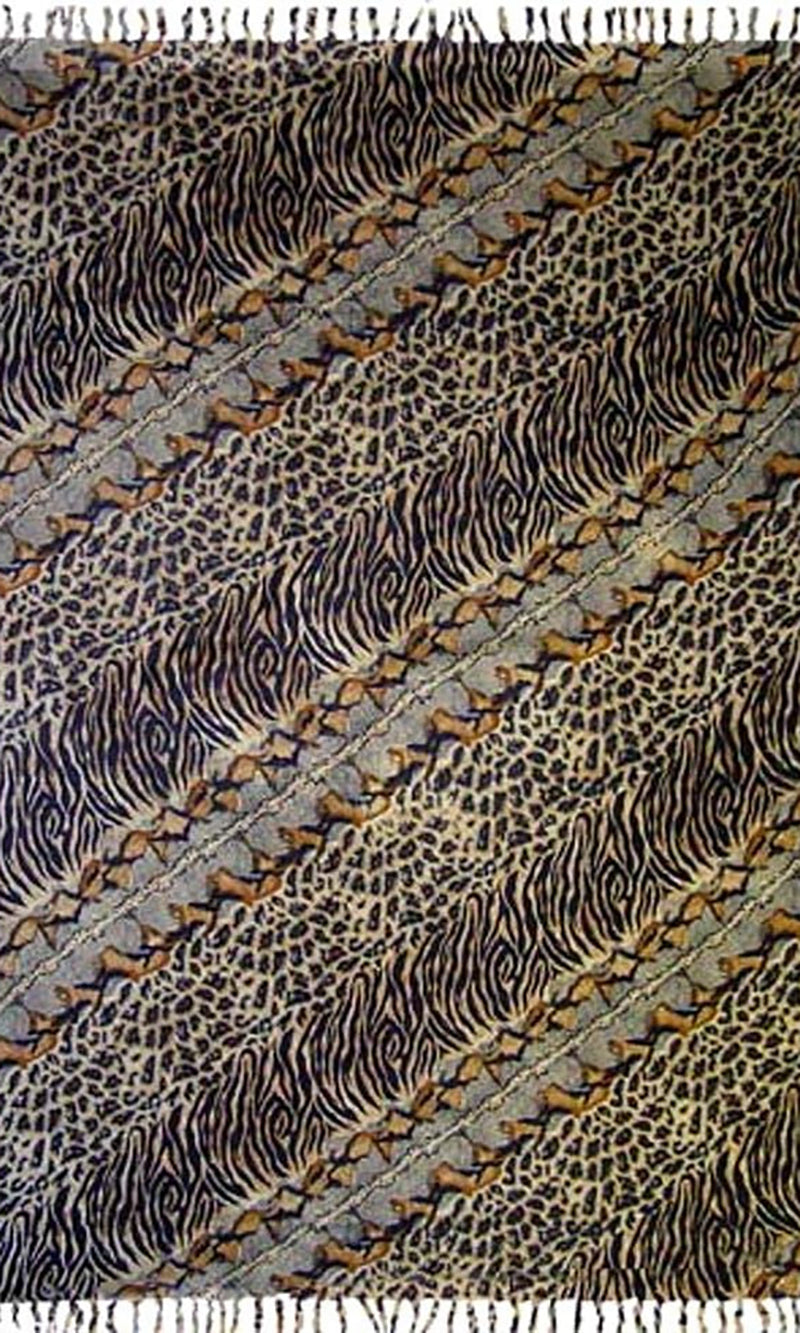 Rayon Sarong XL Snake/Cheetah, More Colours