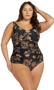 Chantique Raphael E / F Cup Underwire One Piece Swimsuit