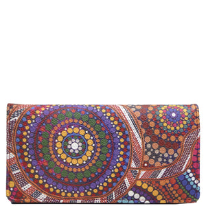 Aboriginal Art Wider Willow Wallet Community Unity