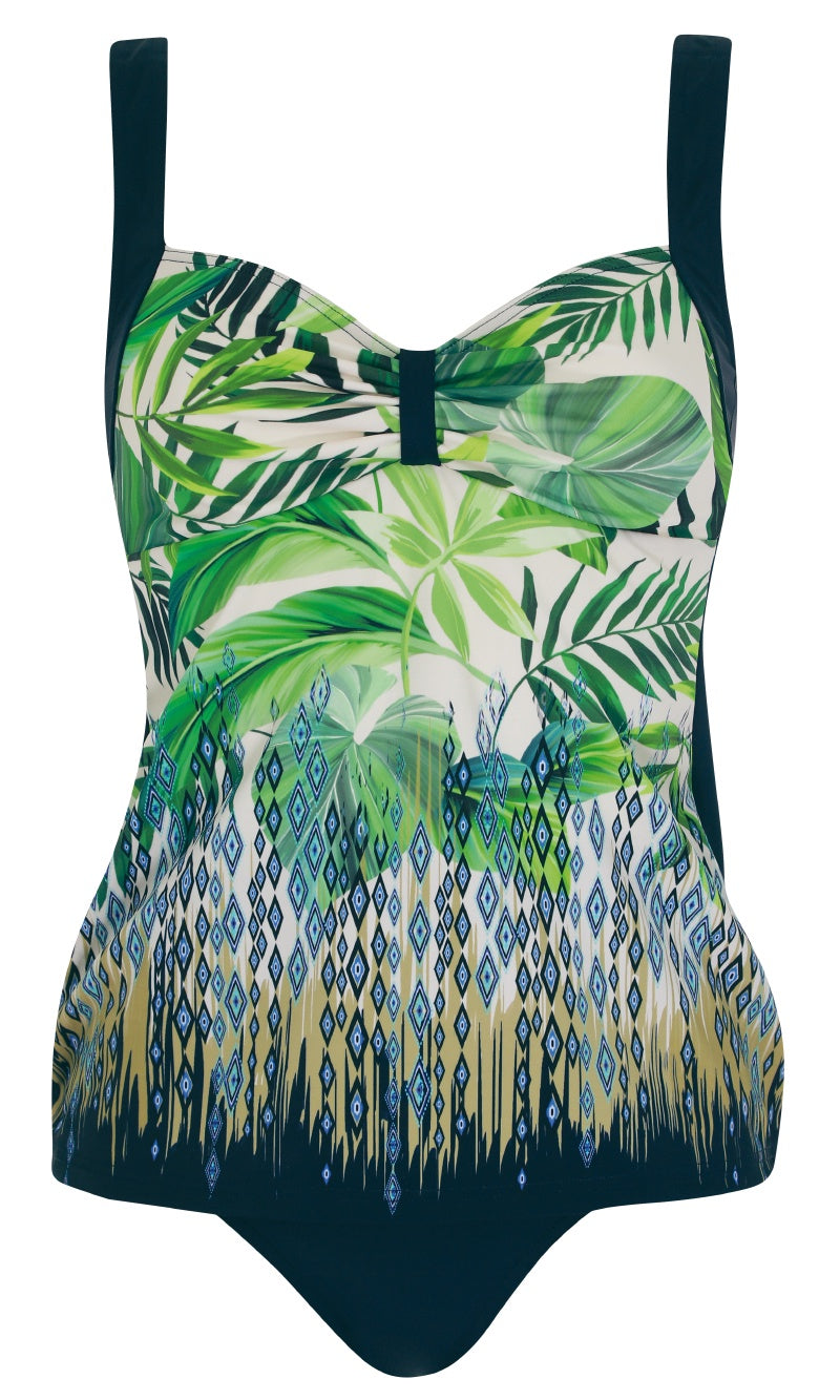 Tankini Set Evergreen, Special Order B Cup to F Cup
