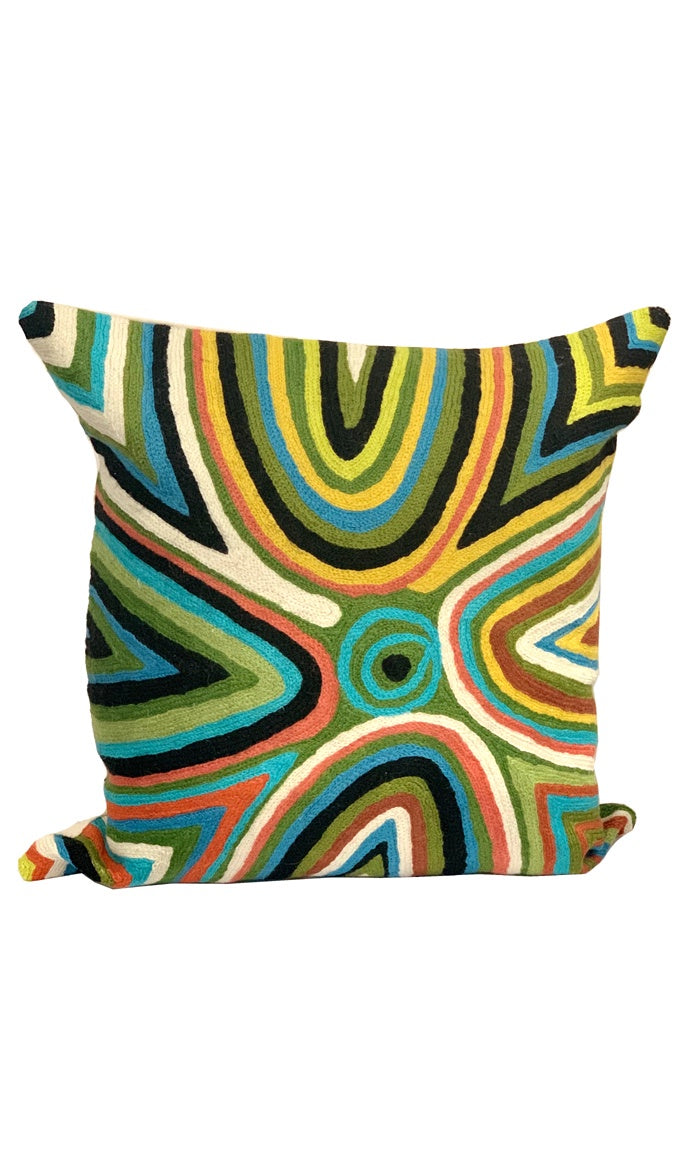 Aboriginal Art Cushion Cover by Nelly Patterson (2)