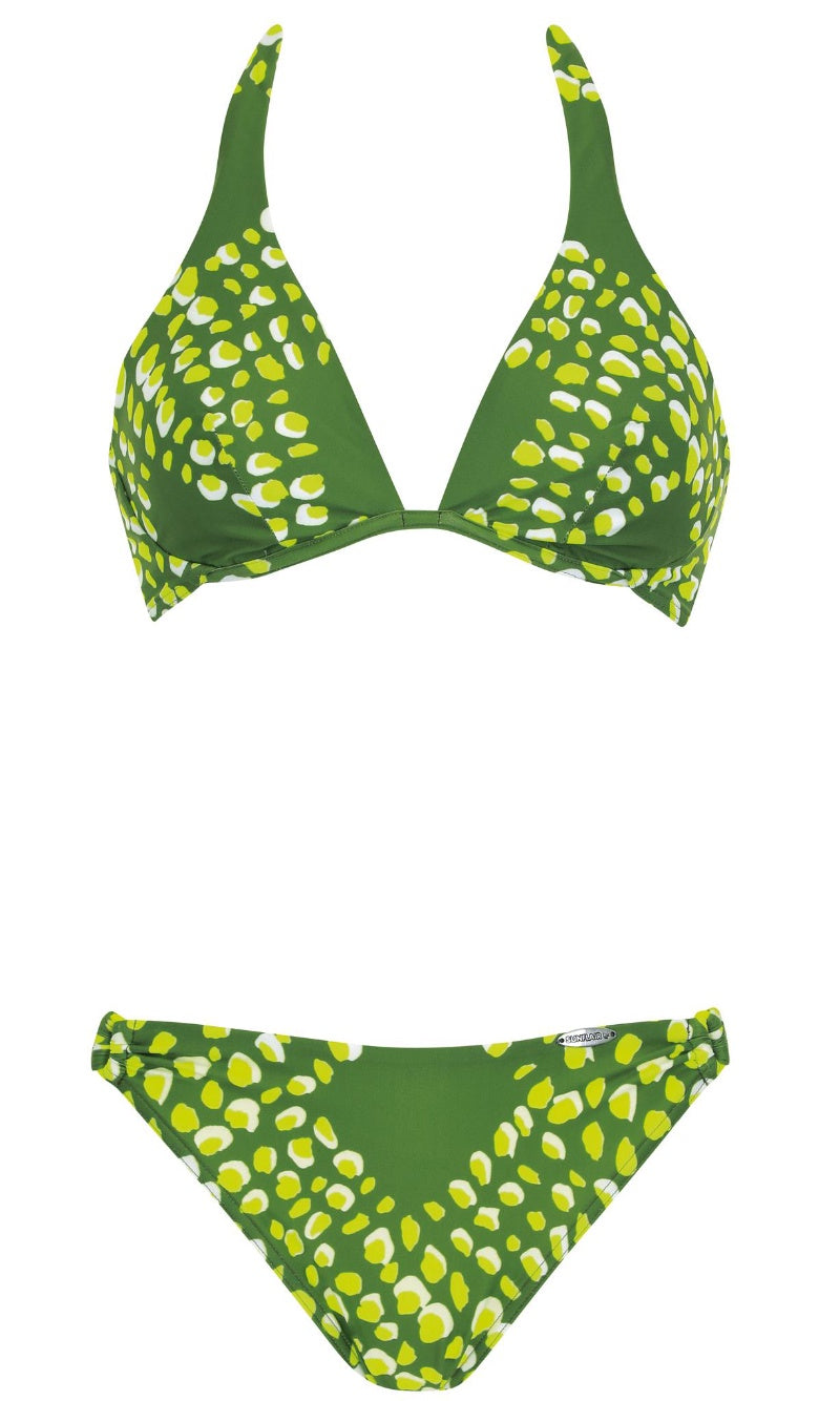 Spacer Bikini Set Long Live Lime, Special Order B Cup to D Cup