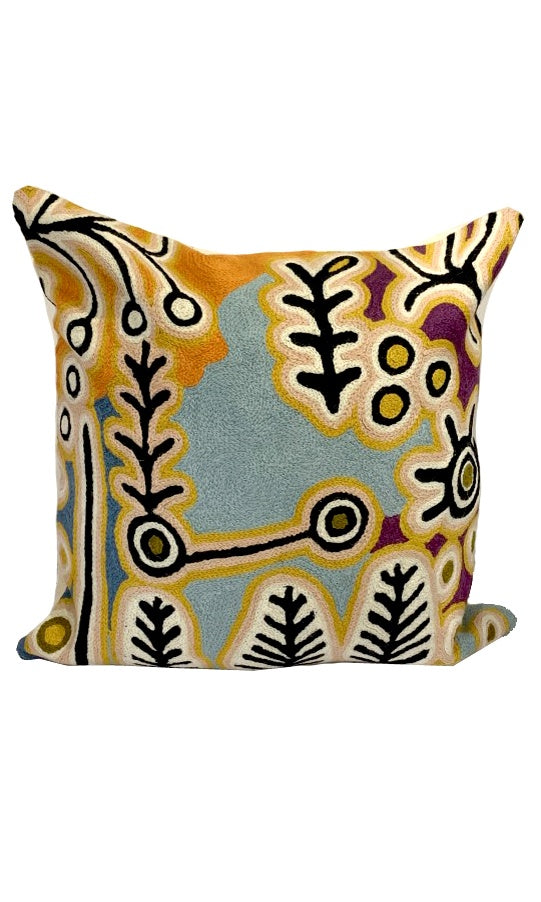 Aboriginal Art Cushion Cover by Paddy Stewart