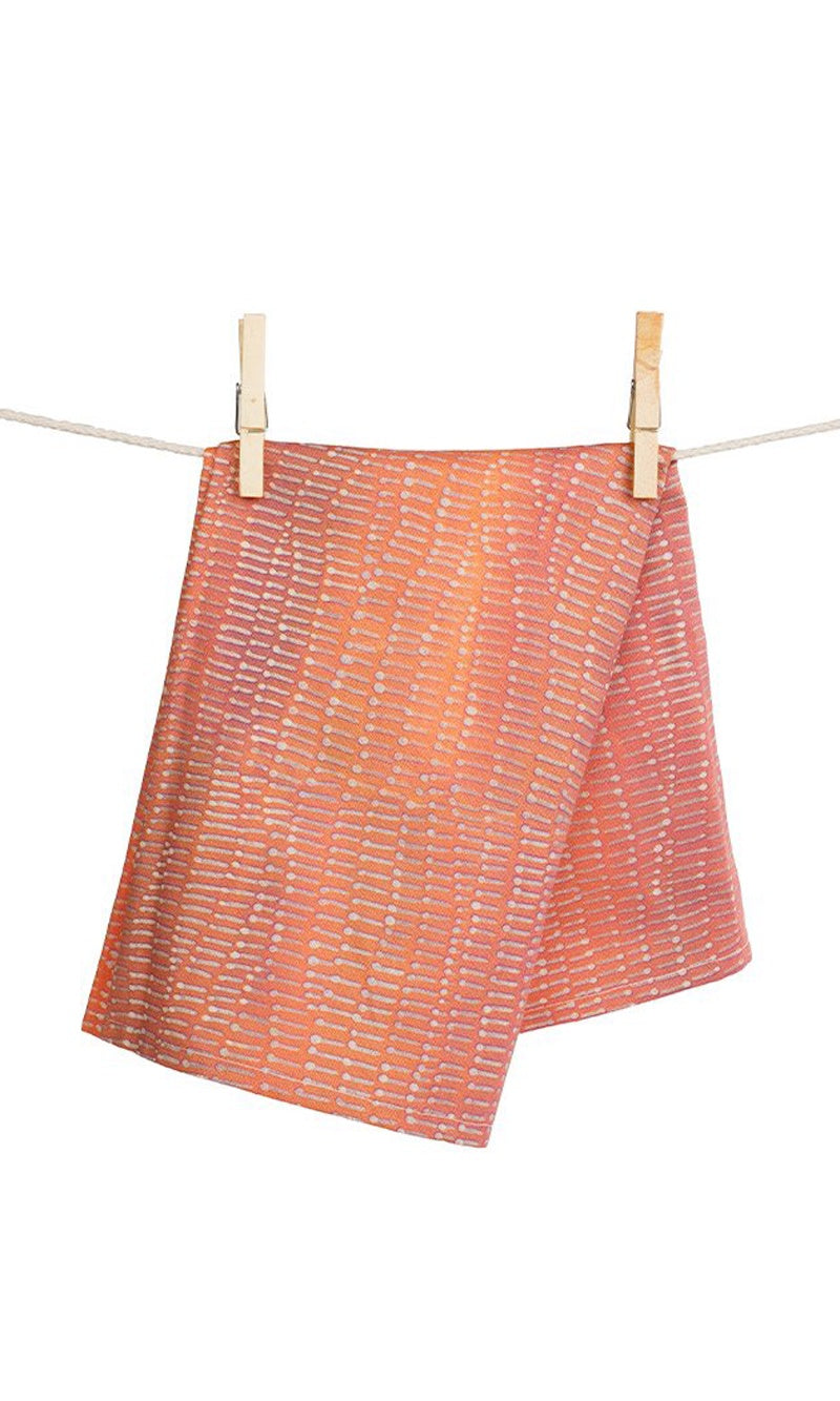 Aboringinal Art Cotton Tea Towel Weaving