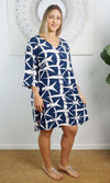 Rayon tunic 3/4 Sleeve Hampshire, More Colours