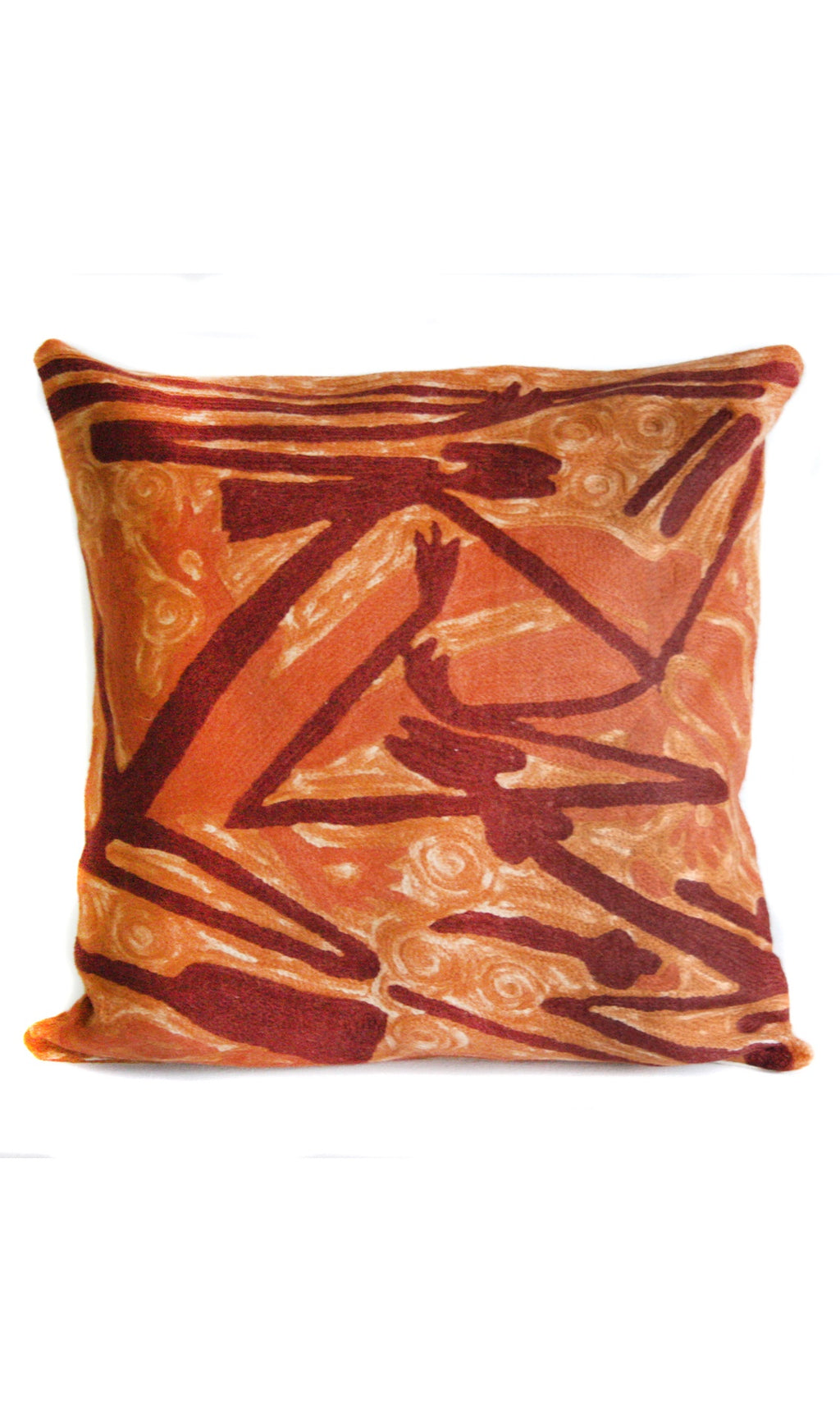 Aboriginal Art Cushion Cover by Gabriel Maralngurra