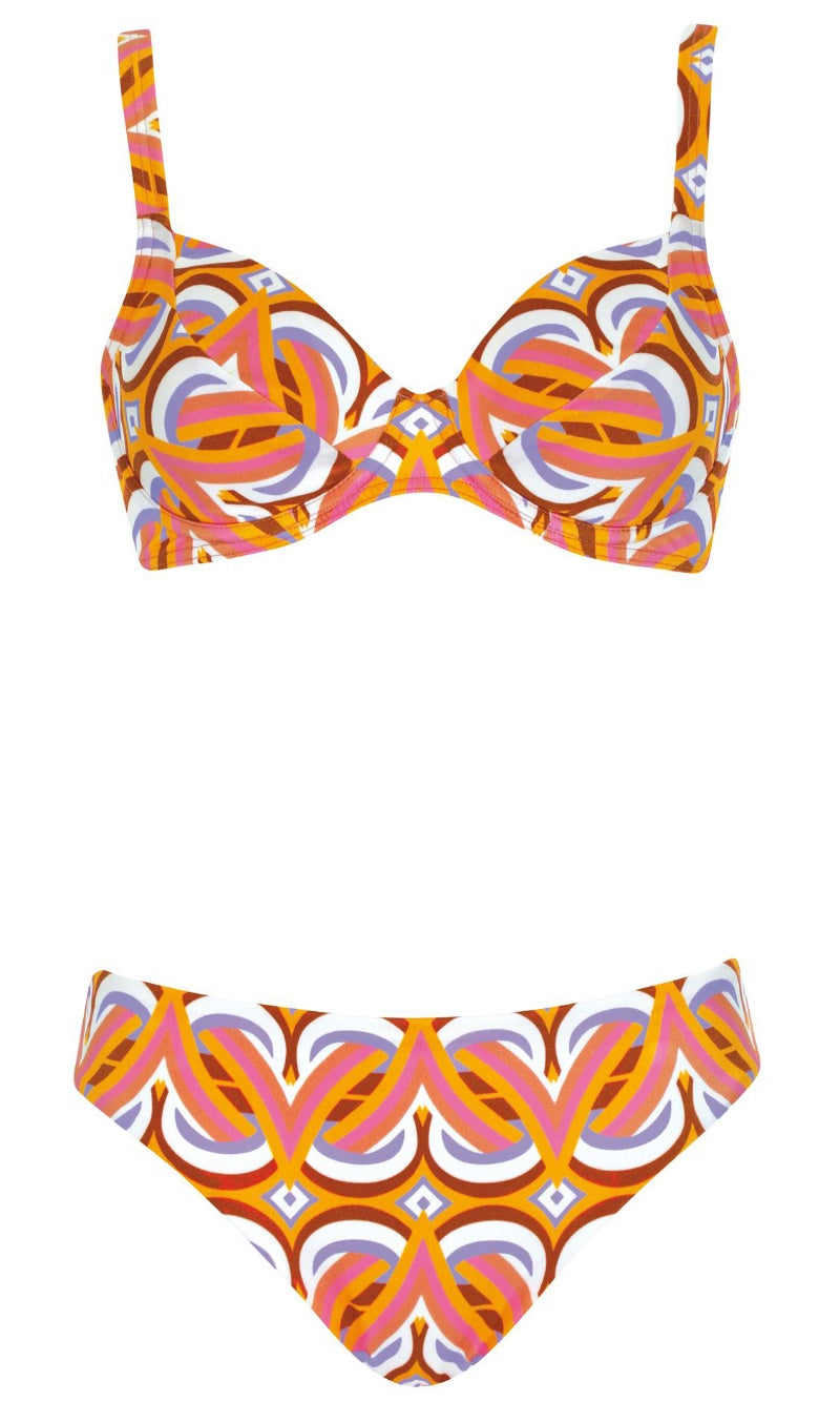 Bikini Set 70's Vibe, Special Order B Cup to H Cup.