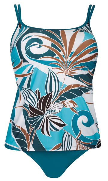 Tankini Set Mastectomy Crazy About You – Azure Beach and Resort Wear