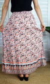 Rayon Skirt Amber Bouquet, More Colours