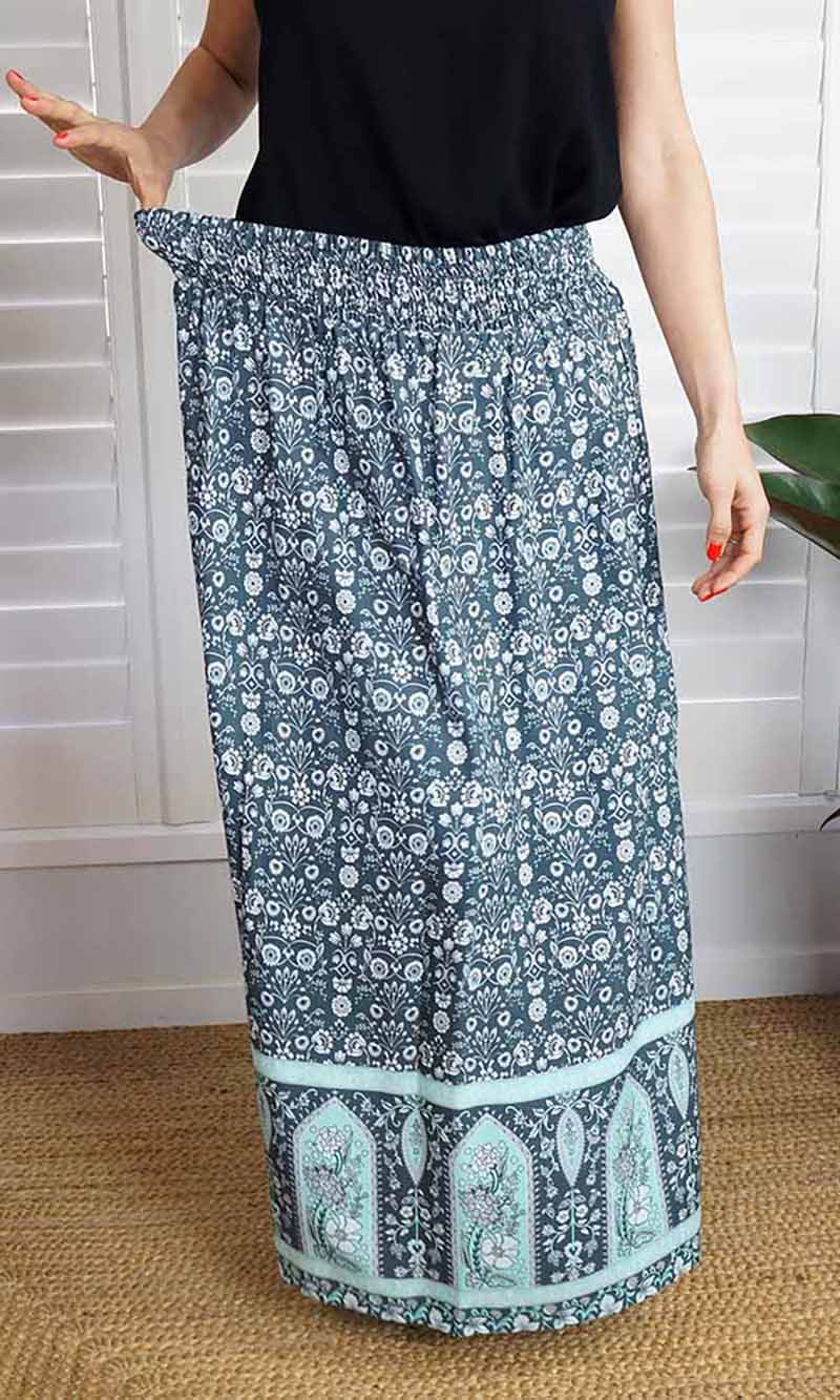 Rayon Skirt Amber Cathedral, More Colours