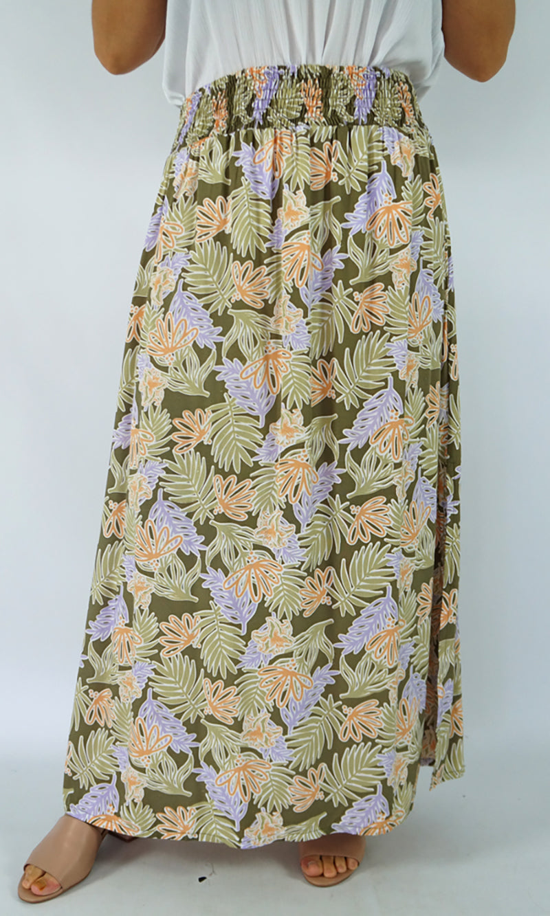 Rayon Skirt Amber Kauai, More Colours