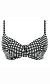 Check In Monochrome UW Sweetheart Bikini Top, Special Order D Cup to HH Cup