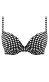 Check In Monochrome UW Moulded Bikini Top, Special Order D Cup to GG Cup