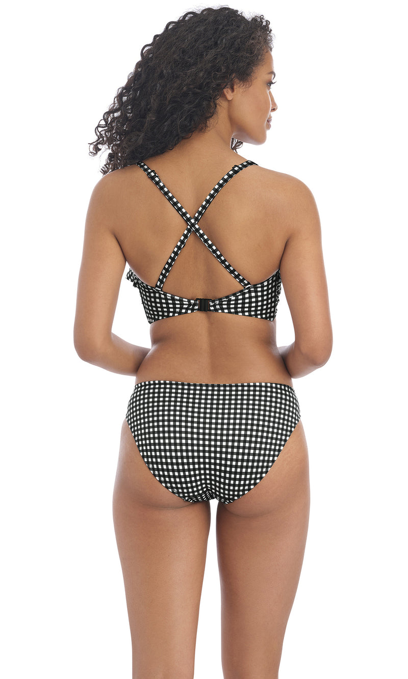 Check In Monochrome UW Bandeau Bikini Top, Special Order D Cup to G Cup