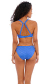 Jewel Cove Azure UW High Apex Bikini Top, Special Order D Cup to J Cup