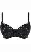 Jewel Cove Black UW Sweetheart Padded Bikini, Special Order D Cup to HH Cup