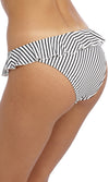 Jewel Cove Stripe Black Italini Bikini Brief, Special Order XS - XL
