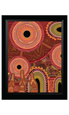 Aboriginal Art Unisex Polo Winyarr Woka