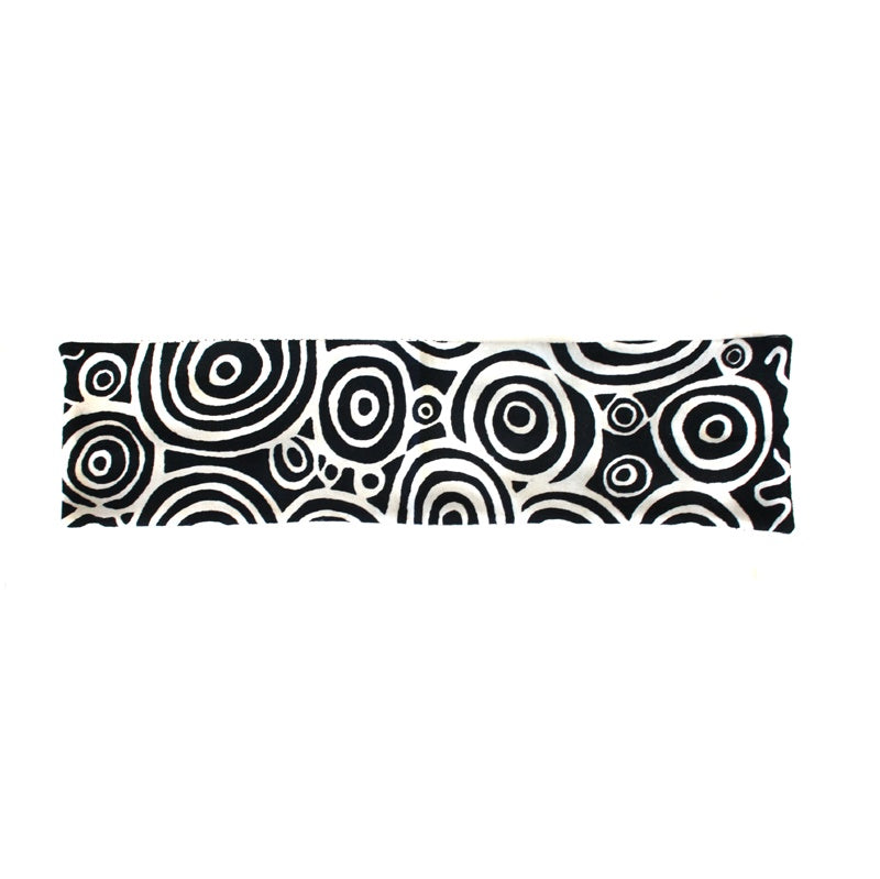 Aboriginal Art Wool Chainstitch Table Runner by Nelly Paterson (2)