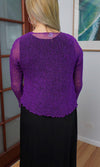 Rayon Knitted Top Bolero Plain, More Colours