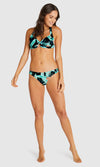 Curacao Retro Halter Bikini Top, More Colours