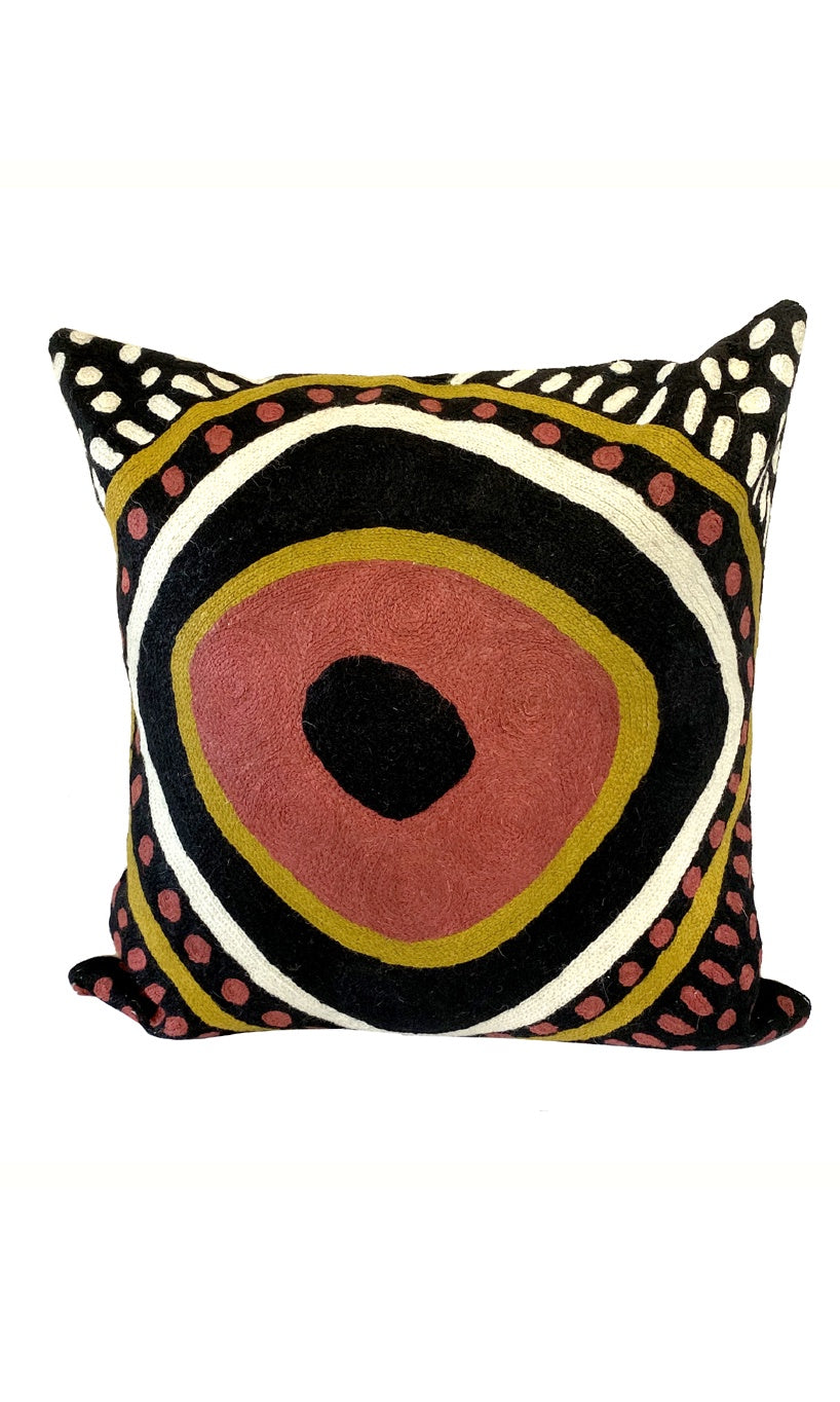 Aboriginal Art Cushion Cover by Nina Puruntatameri (3)