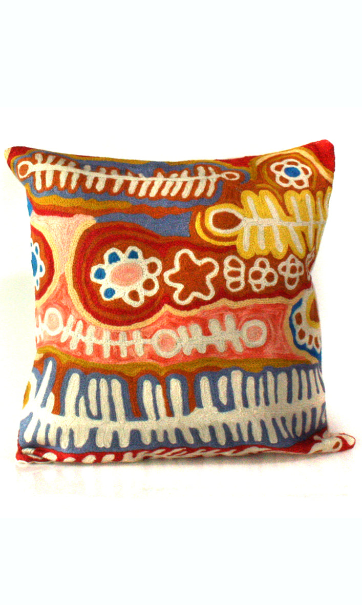 Aboriginal Art Cushion Cover by Murdie Nampijinpa Morris (3)