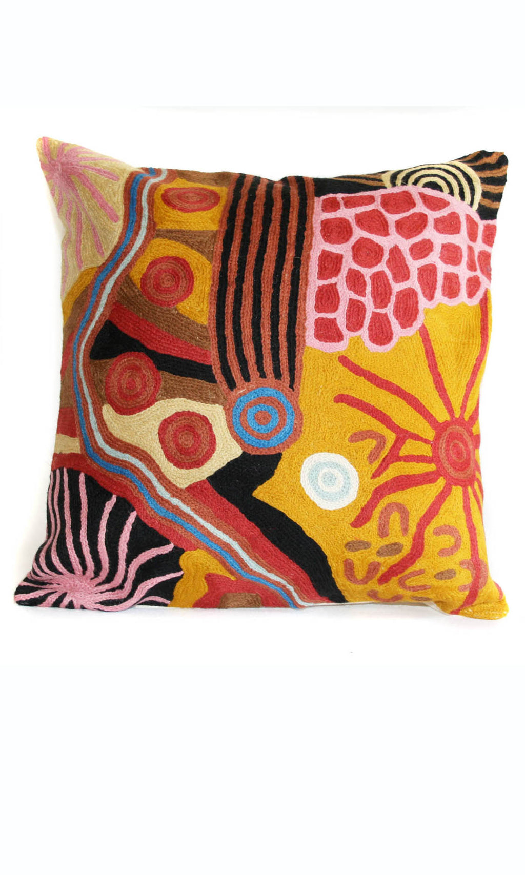 Aboriginal Art Cushion Cover by Damien & Yilpi Marks (3)