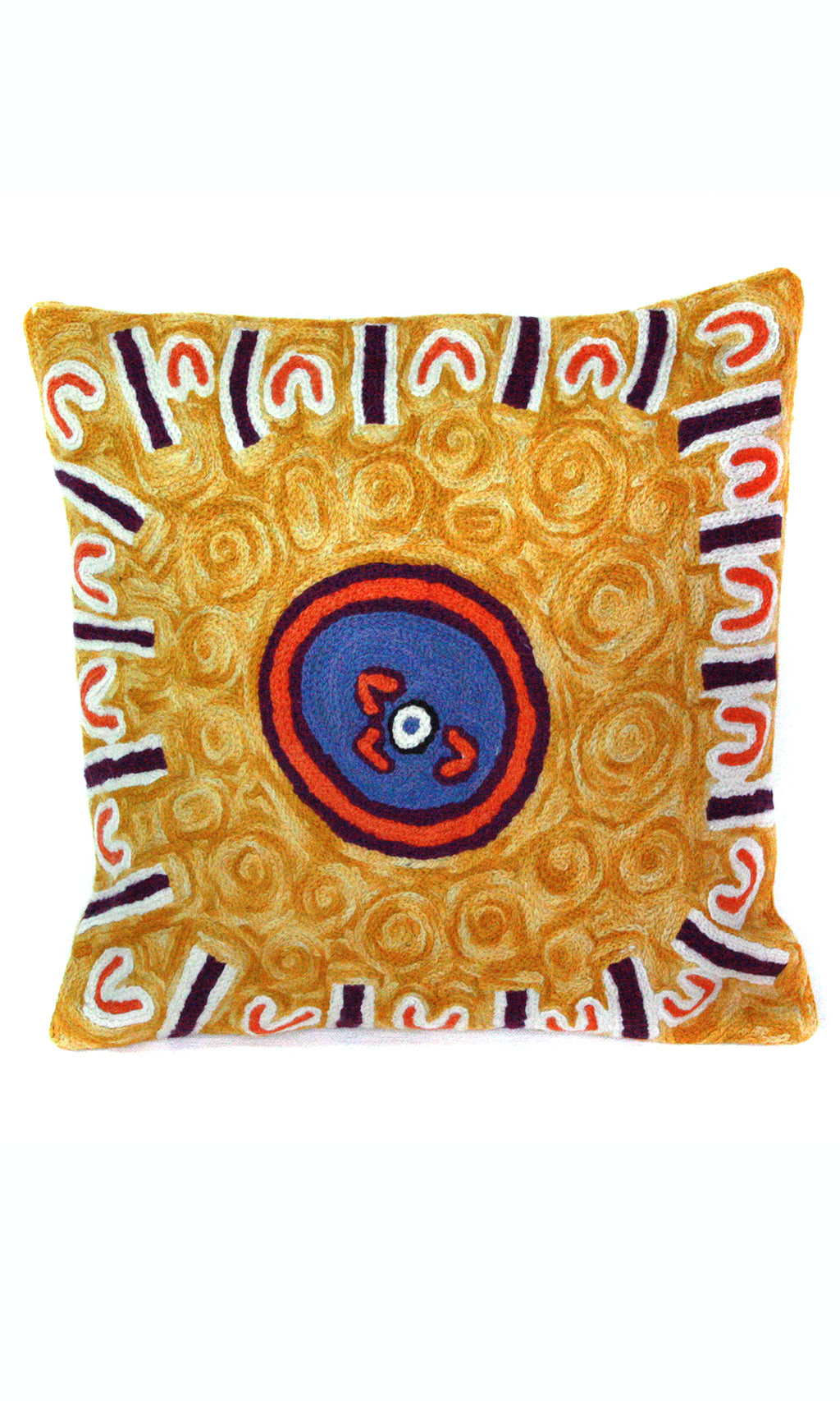 Aboriginal Art Cushion Cover by Rama Kaltu Kaltu Sampson (2)