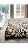 Aboriginal Art Cotton Throw by Nelly Patterson