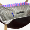 Aboriginal Art Shoulder Tote Bag Leather Trimmed by Theo Hudson (2)