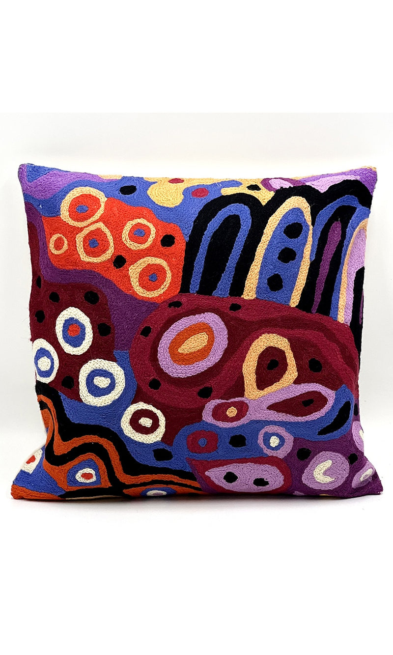 Aboriginal Art Cushion Cover by Andrea Adamson (3)