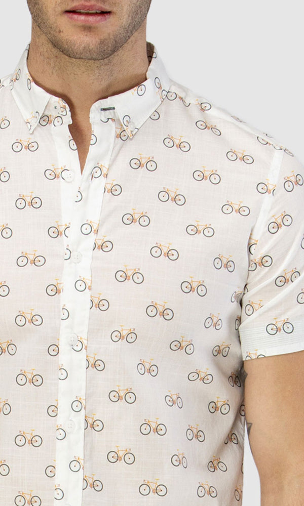 Cotton Shirt Bicycle