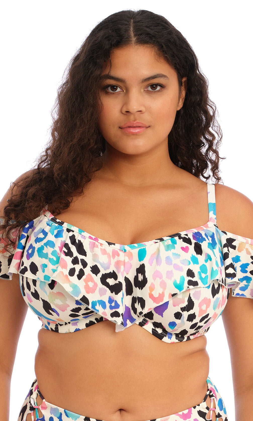 Party Bay Multi UW Bikini Top, Special Order DD Cup to HH Cup