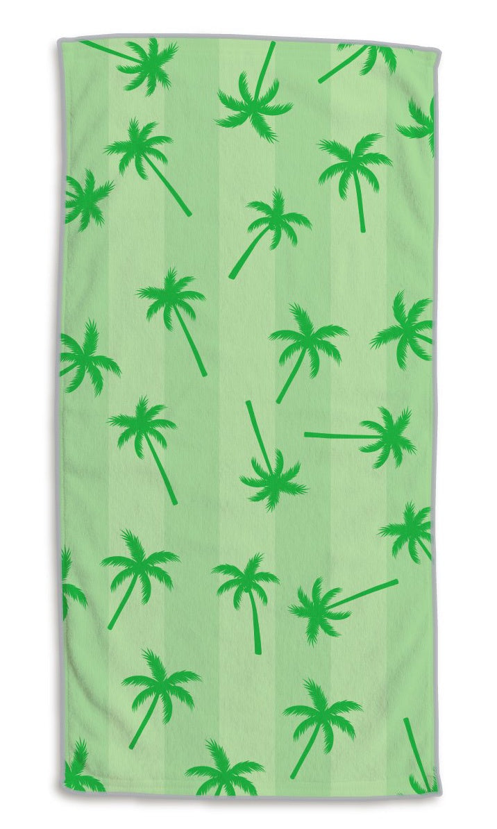 Sand Free Towel Palm Tree