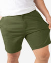 Cotton Flex All Day Shorts 7" , More Colours