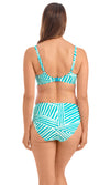 La Chiva Aquamarine Mid Rise Bikini Brief