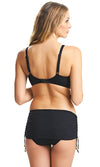 Ottawa Black UW Wrap Front Full Cup Bikini Top, Special Order D Cup to H Cup