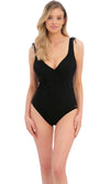Ottawa Black UW Plunge Swimsuit, Special Order D Cup to F Cup
