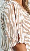 Rayon Dress Hayman Zebra, More Colours