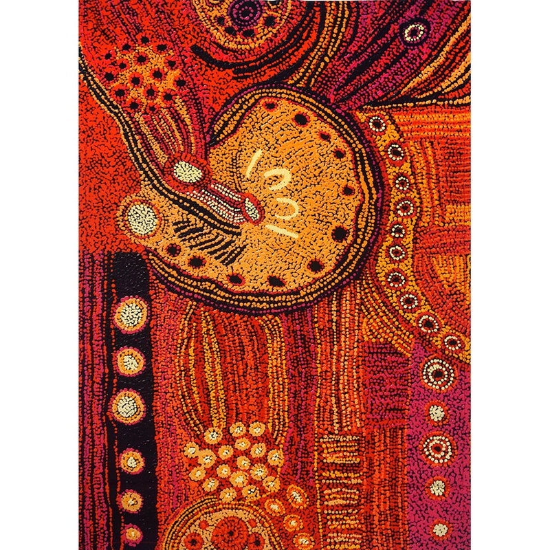 Aboriginal Art Cotton Tea Towel by Julie Woods (2)