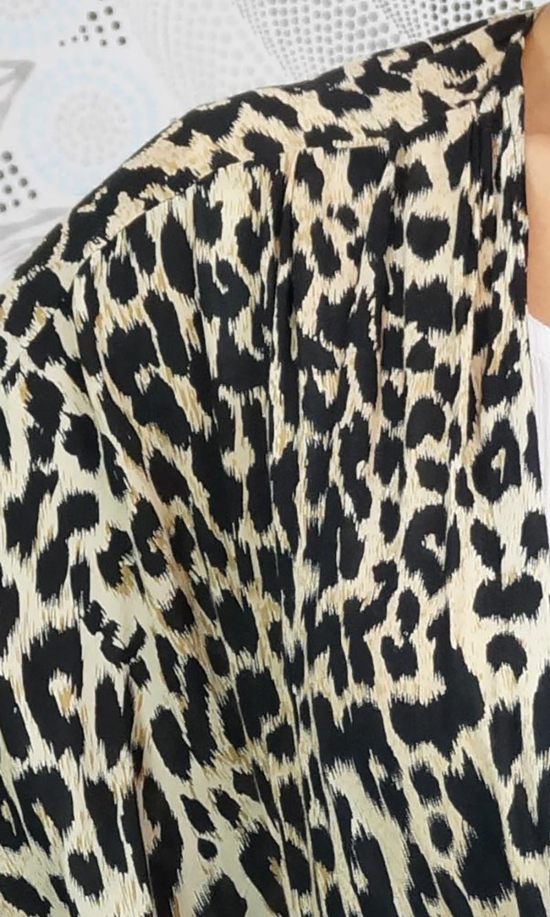 Rayon Cape Long Leopard, More Colours