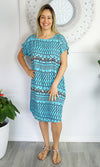 Rayon Dress Michelle Tuscany, More Colours