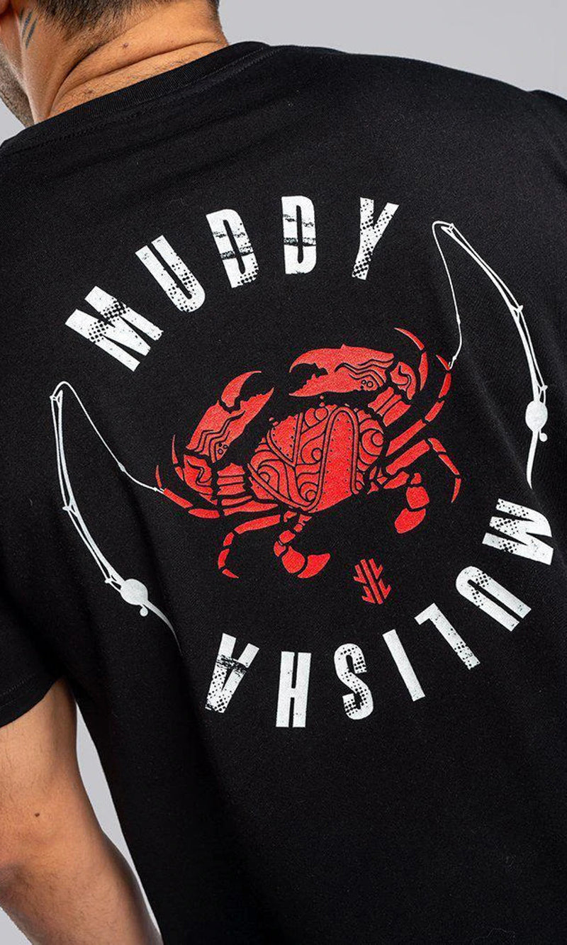 Aboriginal Art Men's T-Shirt Muddy Mulisha Black